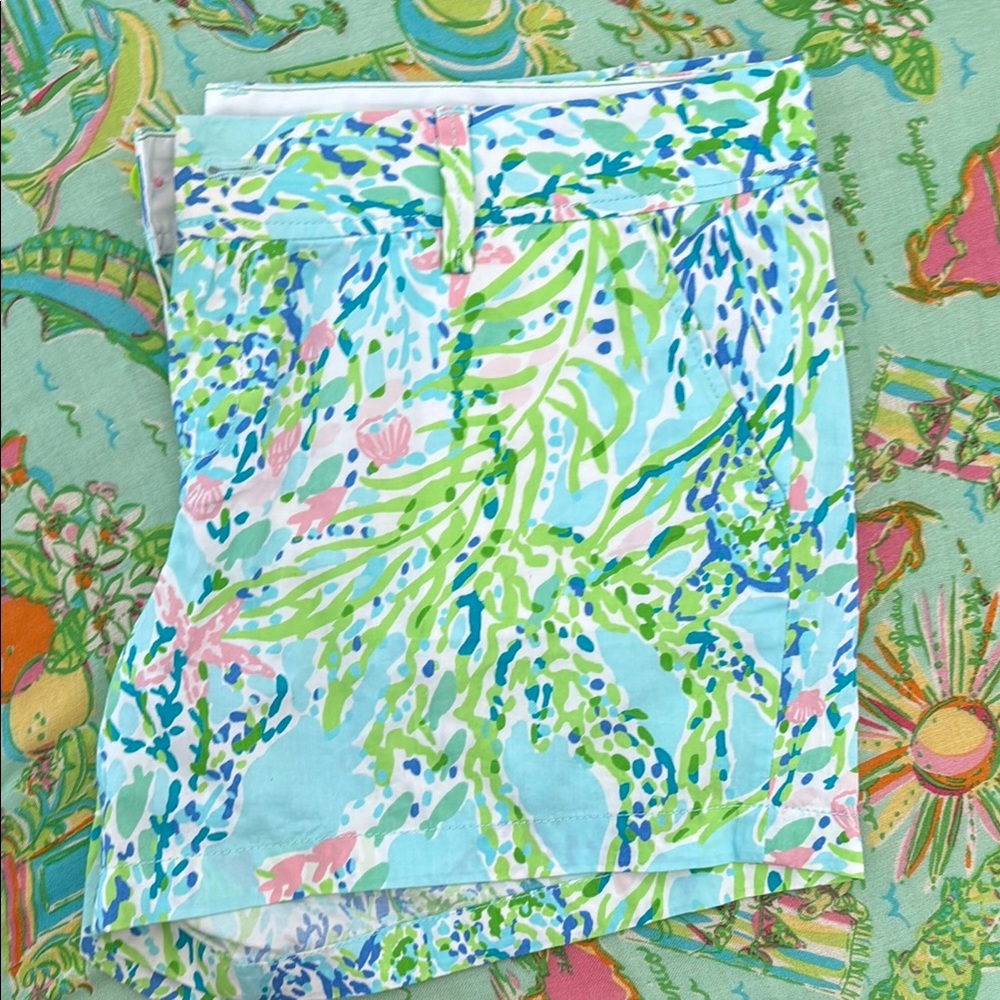 Lilly Pulitzer Callahan Shorts sz 16